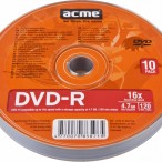 DVD-R 4.7GB 16x, Acme 1/10 celofan