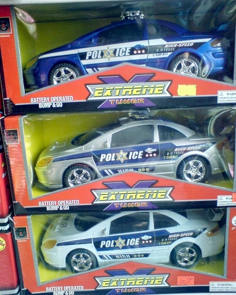 EXTREME tuner POLICE - auto na baterije - Igračke za dečake