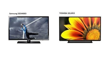 Samsung 32EH4003 + TOSHIBA 32L2453 - LED televizori