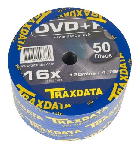 TRAXDATA OPTIÄŒKI MEDIJ DVD TRX DVD+R 16X SP50 - DVD