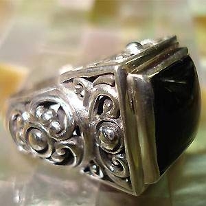 Srebrni prsten 1610onix - Srebrno prestenje