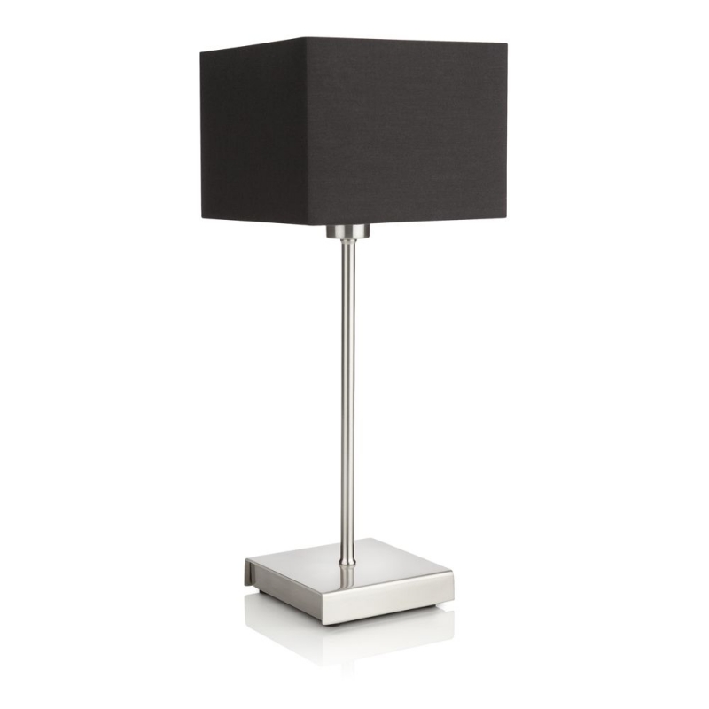 Ely table lamp nickel 1x42W 230V - Stone lampe