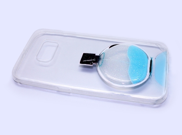 Torbica silikonska Perfume za Samsung G925 S6 Edge svetlo plava - Stilizovane futrole