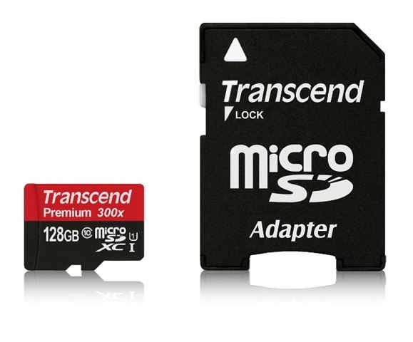 Memorijska kartica Transcend SD MICRO 128GB HC Class10 + SD adapter - SD