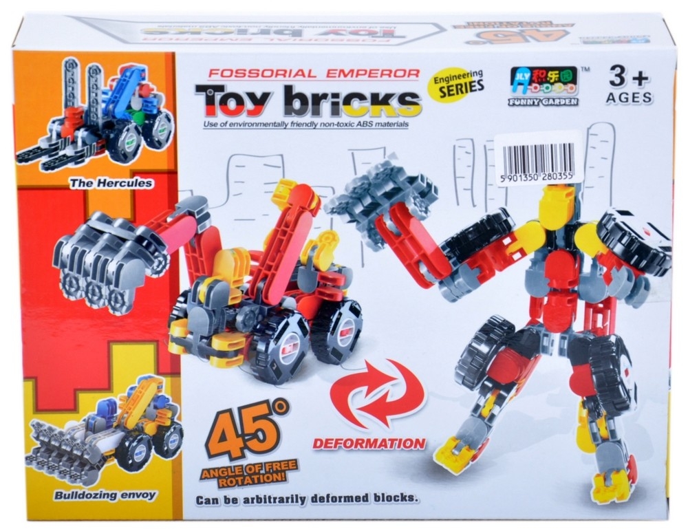 Set za sklapanje Robot 60 delova - Transformersi