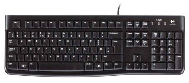 TAST. LOGITECH K120 retail US - Žične tastature