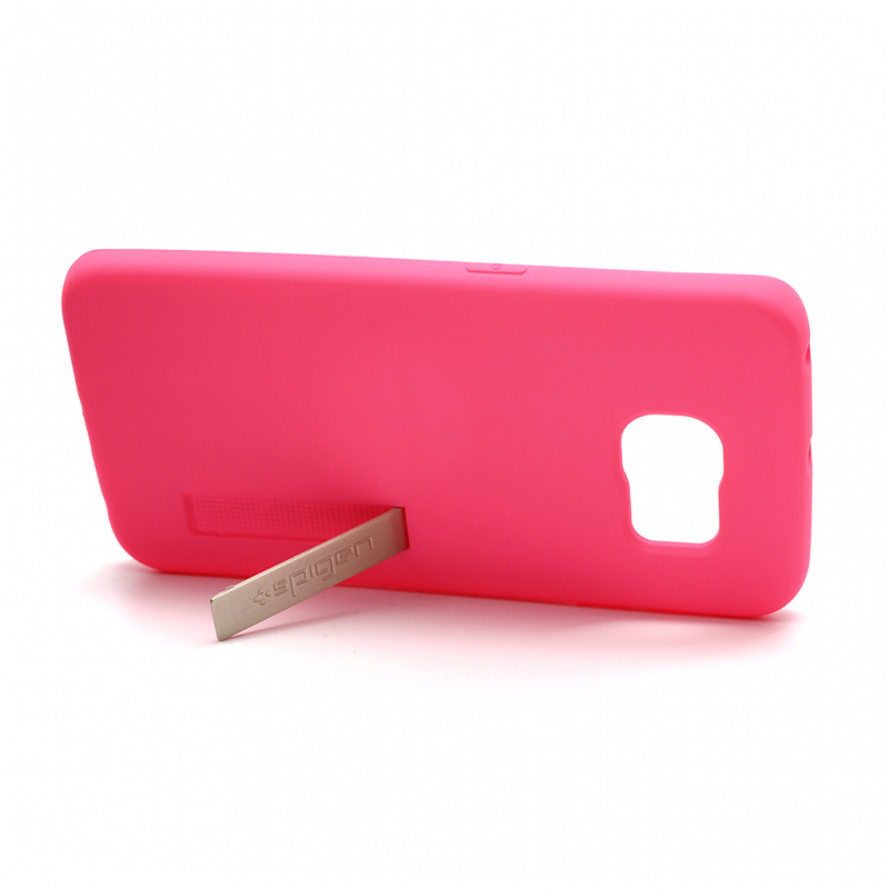 Torbica silikonska Spigen color za Samsung G925 S6 Edge pink - Torbice silikonske Spigen color