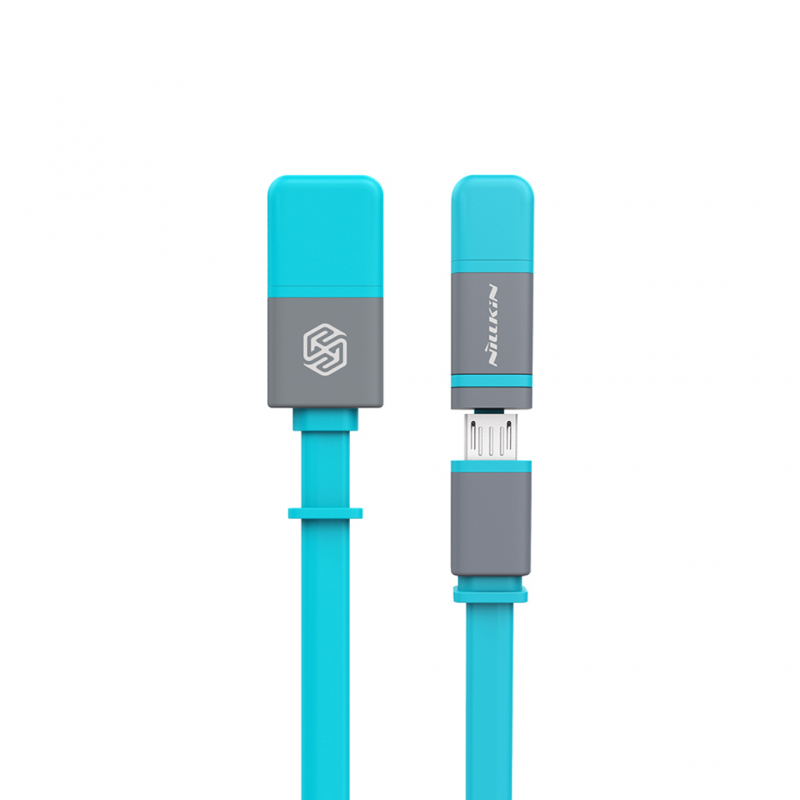 Data kabal Nillkin Plus II za iPhone 5/iPhone 6/micro USB plavi 1,2 m - Data kablovi 1,2m za iPhone
