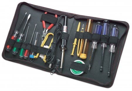 MH tool kit, technician, 17 pcs., black - Ostali alati za mobilne telefone