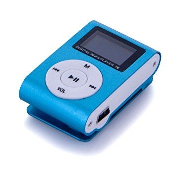 MP3 PLAYER GIGATECH GMP-13 FM/LCD blue - MP3-MP4 plejeri
