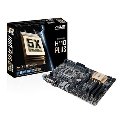 MBO ASUS 1151 H110-PLUS - Matične ploče za Intel