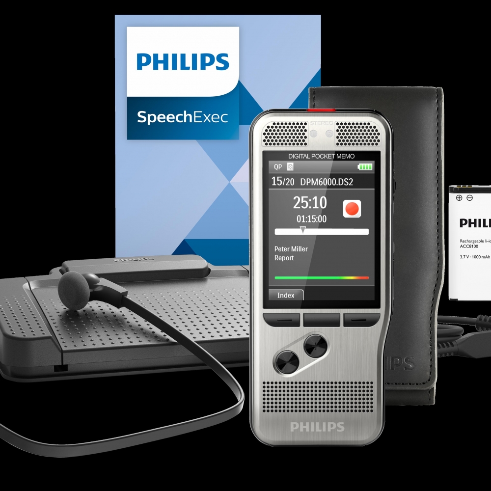 Set za transkripciju Philips Digital Pocket Memo DPM6700 - NOLEURKE