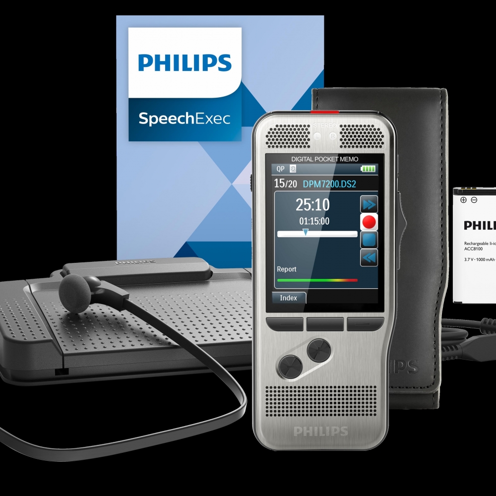 Set za transkripciju Philips Digital Pocket Memo DPM7700 - NOLEURKE