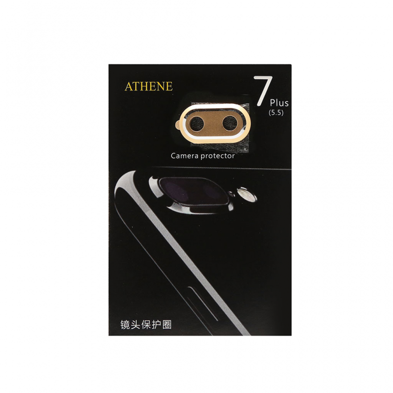 Metalna zastita kamere za iPhone 7 plus/7S plus zlatna - Kamere za iPhone
