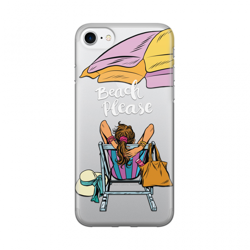 Torbica silikonska Print Skin za iPhone 7/7S CC 1465 Beach Please - iPhone Skin Print Case