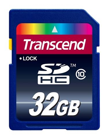 SECURE DIGITAL CARD 32GB TRANSCEND TS32GSDHC10 - SD