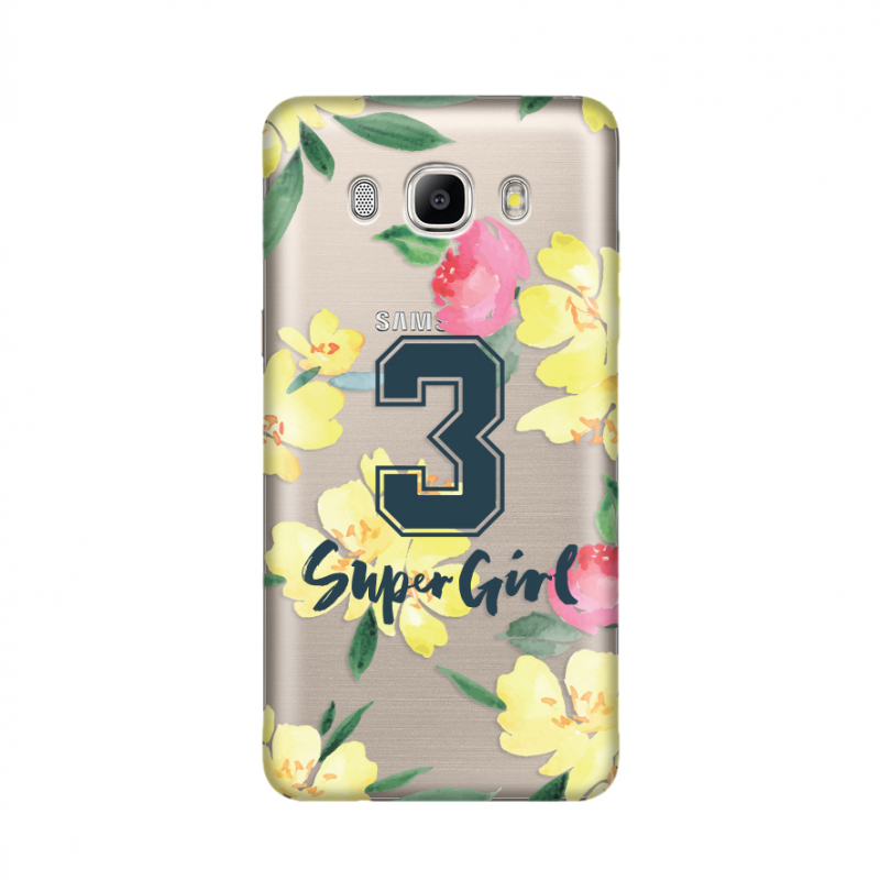 Torbica silikonska Print Skin za Samsung J710F Galaxy J7 2016 Super Girl - Samsung Skin Print Case