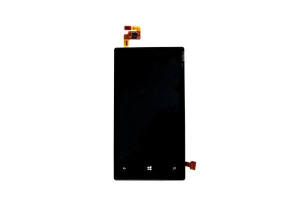 LCD Nok 520 Lumia+touch screen+frame crni high copy - Nokia displej