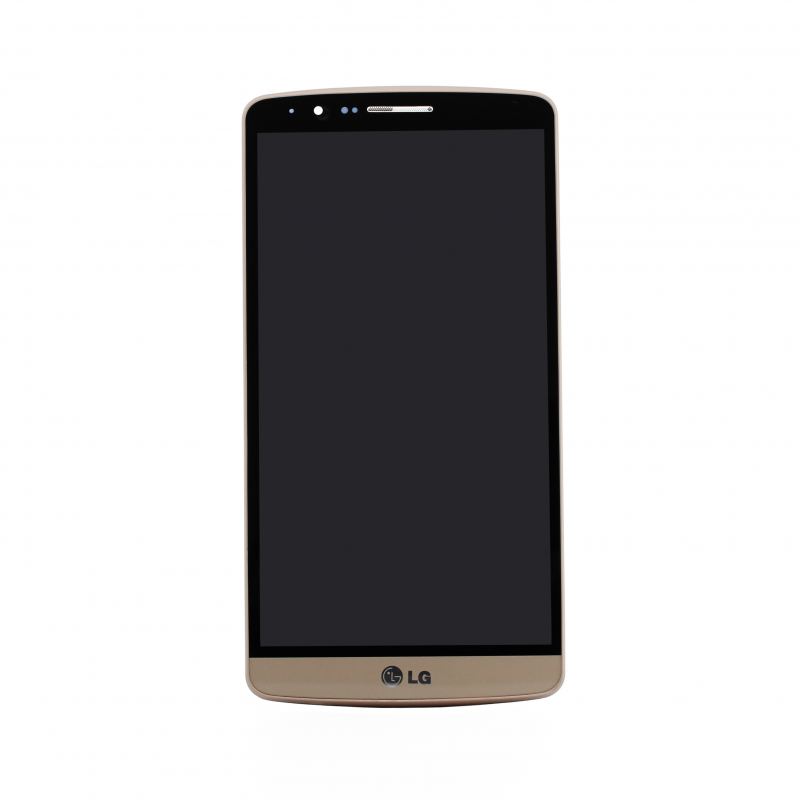LCD LG G3/D858 dual+touch screen zlatni+frame - LG displej