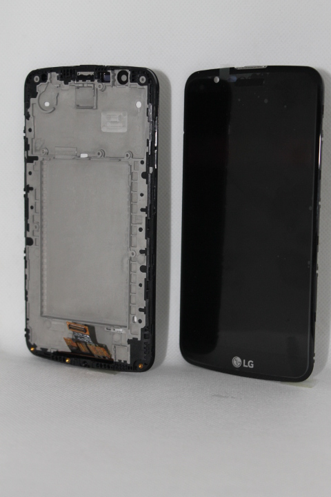LCD LG K10/K420N+touch screen crni+frame - LG displej