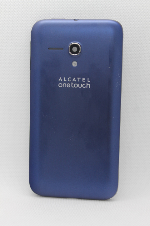 Srednji deo+poklopac za Alcatel OT POP D5/5038x plavi FULL ORG - Srednji delovi za Alcatel