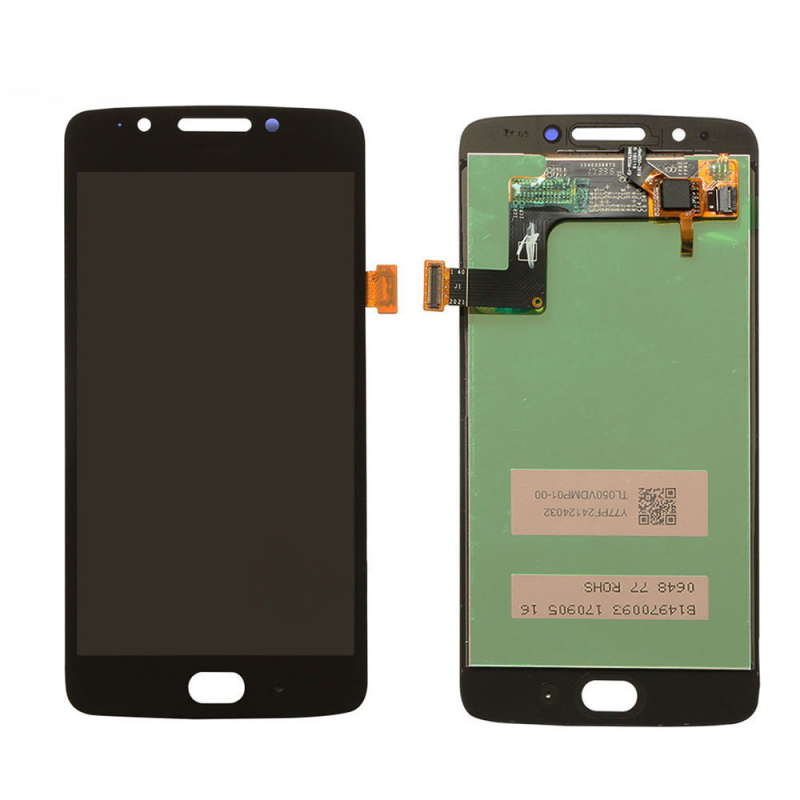 LCD Motorola MOTO G5+touch screen crni - Motorola displej