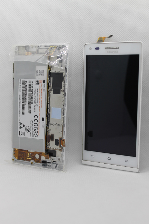 LCD Huawei G6+touch screen+frame beli+baterija FULL ORG SH - Huawei displej