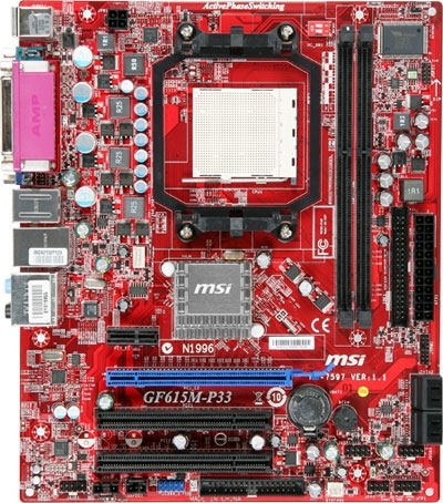 GF615M-P33  - Matične ploče za AMD