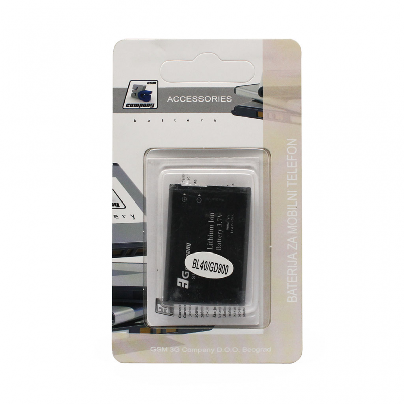 Baterija standard za LG BL40/GD900 - Standardne LG baterije za mobilne telefone