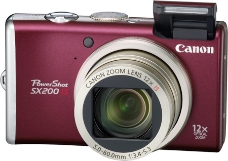 PowerShot SX200 IS RED - Canon digitalni fotoaparati