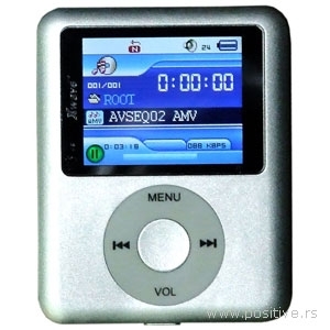 S-46 Silver - MP3-MP4 plejeri