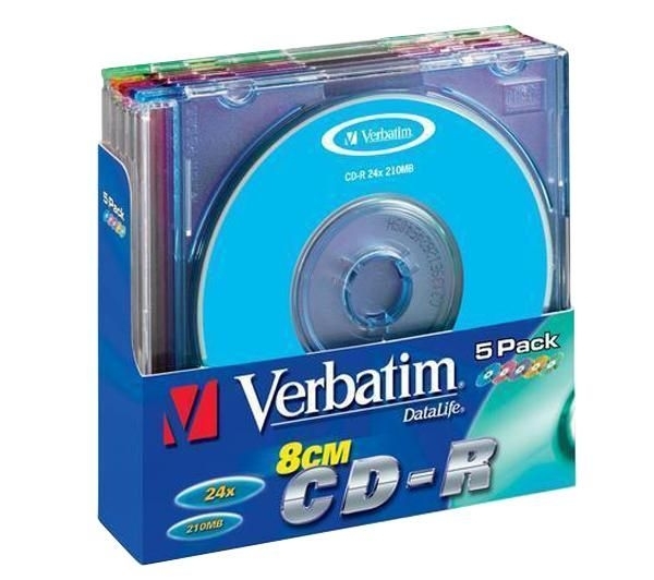 CD-R 210 MB 24x Slim Box  - CD