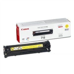Toner Canon CRG-716 yellow, LBP-5050/ LBP-5050n, 1500str.