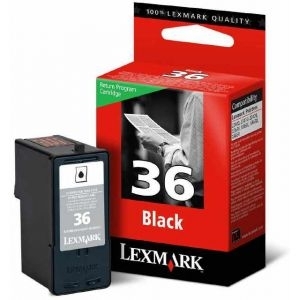 Cartr. Lexmark No.36 18C2130E black, X3650/X4650/X6650/X5650/X6675/Z2420