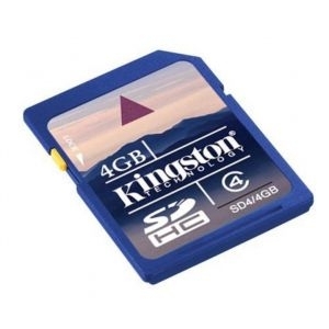 Memorija Secure Digital Card 4GB Kingston SD4/4GB