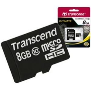 Transcend TS8GUSDHC10 Micro SD Class 10