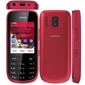 Mobilni telefon Nokia 203 Asha, Red