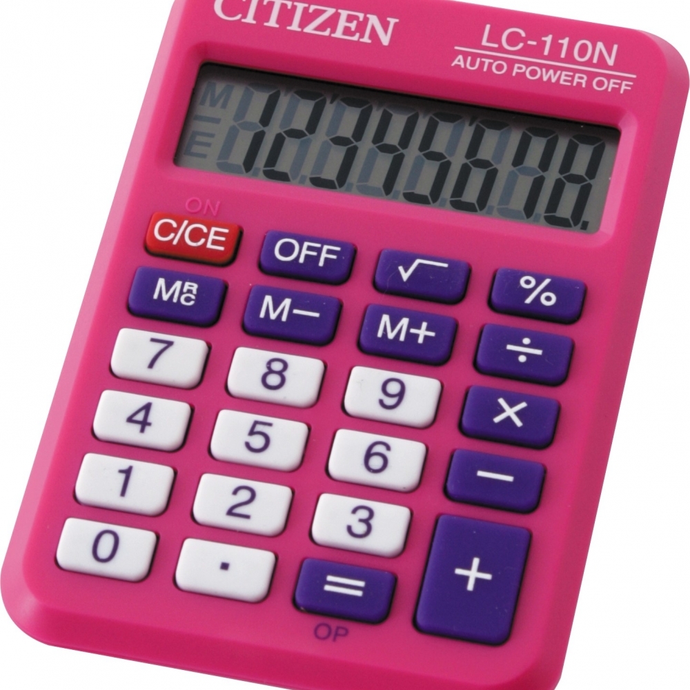 Kalkulator Citizen LC-110N, kolor, 8 cifara  - Kalkulatori