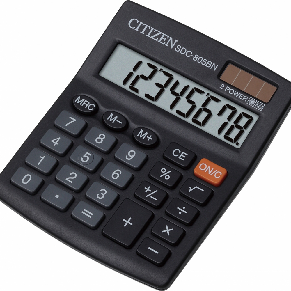 Stoni kalkulator Citizen SDC-805BN, 8 cifara - Kalkulatori