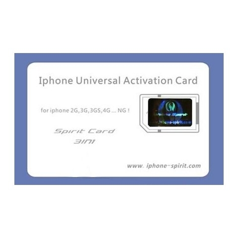 Spirit card - Aktivaciona kartica - Čitači SIM kartica
