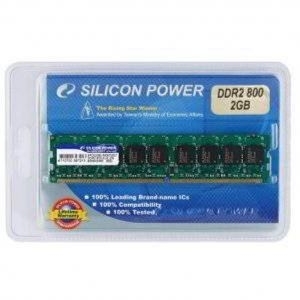 Memorija DIMM DDR2 2GB 800MHz Silicon Power, SP002GBLRU800S02