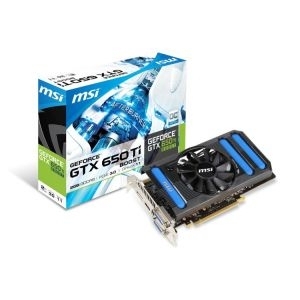 GeForce GTX650-Ti MSI Boost 2GB, DDR5/HDMI/DVI/192bit/N650Ti-2GD5/OC BE