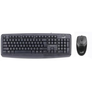Tastatura+MiÅ¡ USB YU Genius KM-110X black