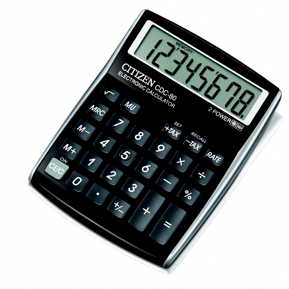 Stoni kalkulator Citizen CDC-80, 8 cifara - Kalkulatori