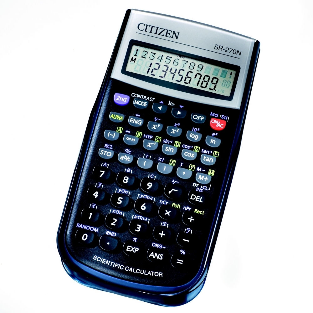 TehniÄki kalkulator Citizen SR-270N, 12 cifara, 2-redni displej - Kalkulatori