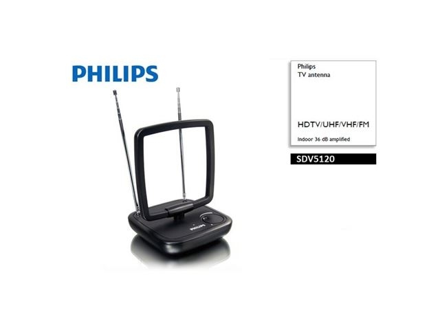 PHILIPS digitalna TV antena SDV5120/12 - Dodatna oprema za televizore