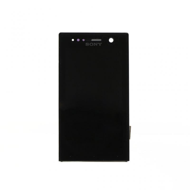 LCD Sony Xperia U/ST25i+touch screen crni+frame - Sony Displej
