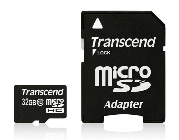 Memorijska kartica Transcend SD MICRO 32GB HC Class10 + SD adapter - Micro SD